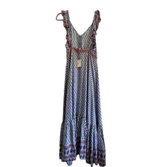 Avah Ruffle Strap Maxi Dress - Picture 11 of 11